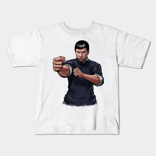 Ip Man Kids T-Shirt by ohshirtdotnet